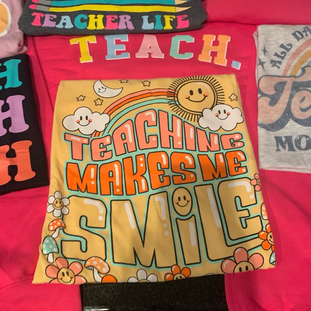 Teacher Tshirts (2 tees bundle) - Picture 5 of 8